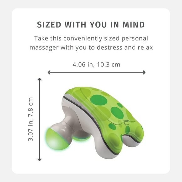 HoMedics Ribbit Mini Handheld Massager - Picture 4 of 12